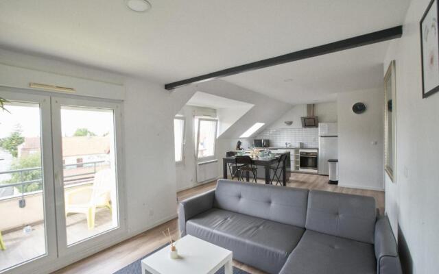 Appart Balcon 10 mins Disneyland 2CHB QuartierChic
