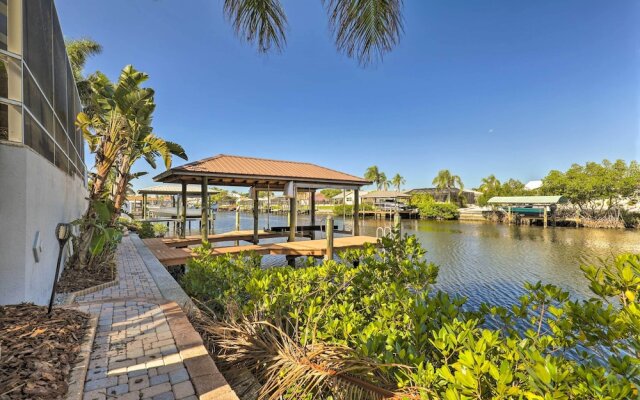 Elegant Waterfront Oasis: Heated Pool, Spa & Dock!
