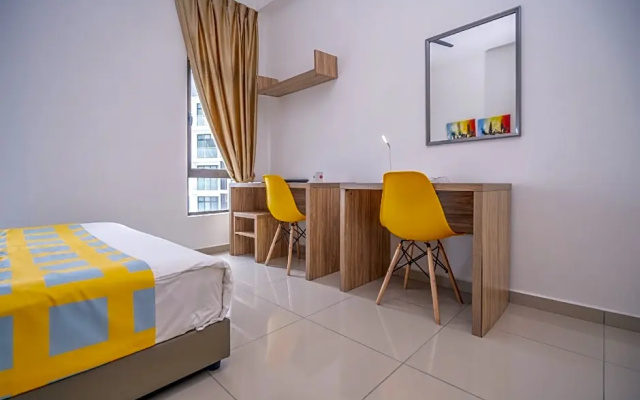 OYO Home 90450 D' Summit Residence 1bhk @ Yml 2128