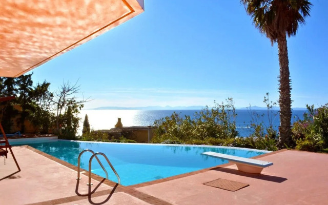 Seaview Villa With Pool Spa Tub And Barbecue