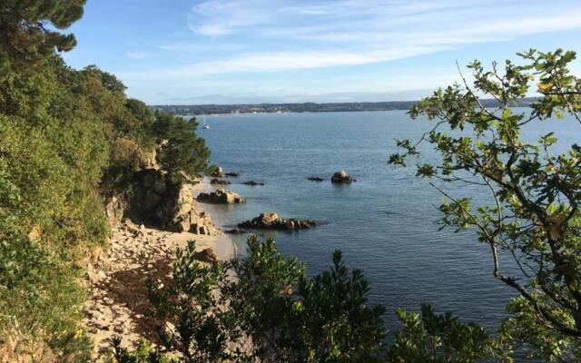 Beg-Meil 200 m plage et sentiers T2 avec terrasse