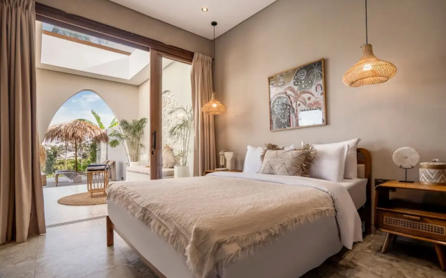 Villa Bayu by Alfred in Bali - Cozy 2BR Villa w Stunning Ricefield View – Guest Rooms – Tumbak Bayuh