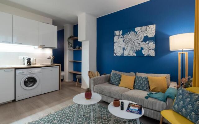 studio blue confort , proche gare part dieu