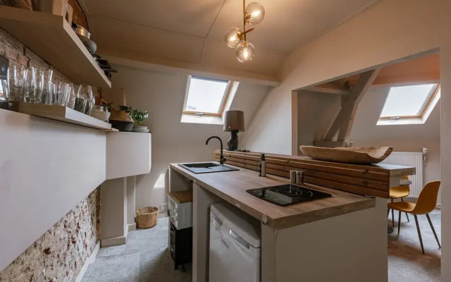 Chic Rooftop Apartment in Antwerp s Shopping hub