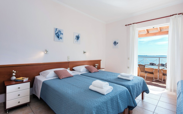 corfushell sea view apart hotel