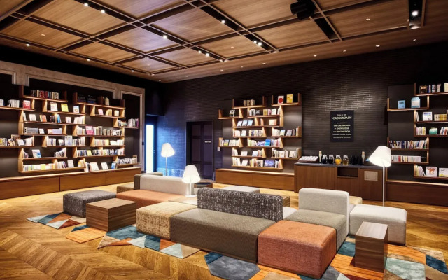 IN THE LIBRARY hotel and books TOKOROZAWA
