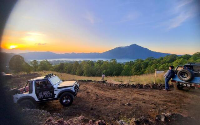 Batur lake view