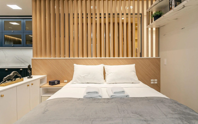 Vista mar em condomínio com foodhall Toptower#CA47