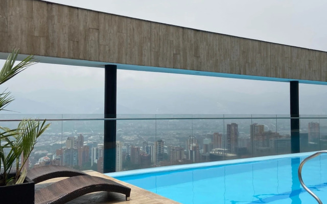 w Captivating 1BR in El Poblado