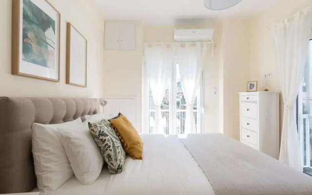 UPSTREET Cosy & Spacious 1BD Apt Koukaki