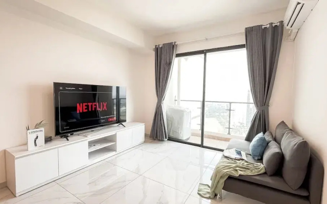 Cozy 2Br With Extra Room At Sky House Bsd Apartment