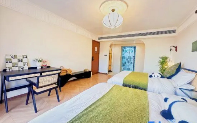 fu xian hu Shui Mu nianhua garden minsu