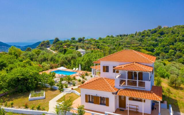 Villa Glafki Large Private Pool Sea Views A C Wifi - 2829