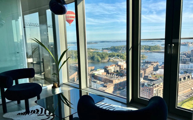 Luxury Skyscraper Apartment with Amazing view over Helsinki