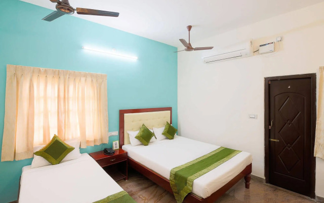 Treebo Grace Inn, 3 Min Walk From Promenade Beach