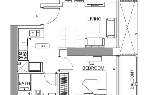 Luxury 1-bedroom JVC Apartment With Balcony Pool