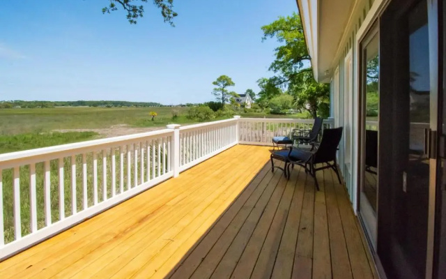 Stunning Marsh & Water Views in This Completely Renovated Three Bedroom Home