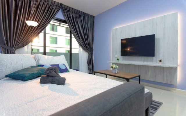 Cozy & High Floor Suite in Suasana JB 15, Views – Guest Rooms – Johor Bahru