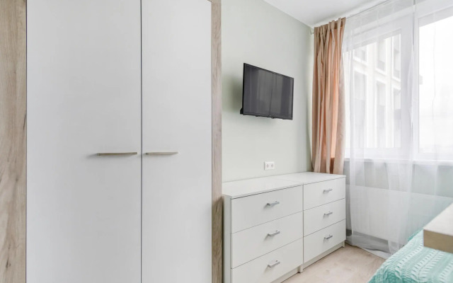 In an apartment on Taininskaya Street