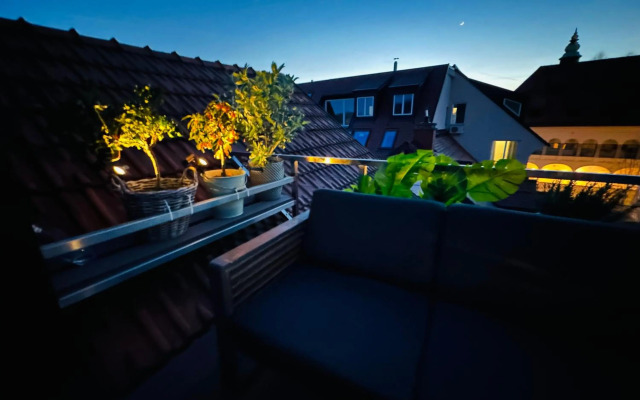 Top view residence in central Ljubljana