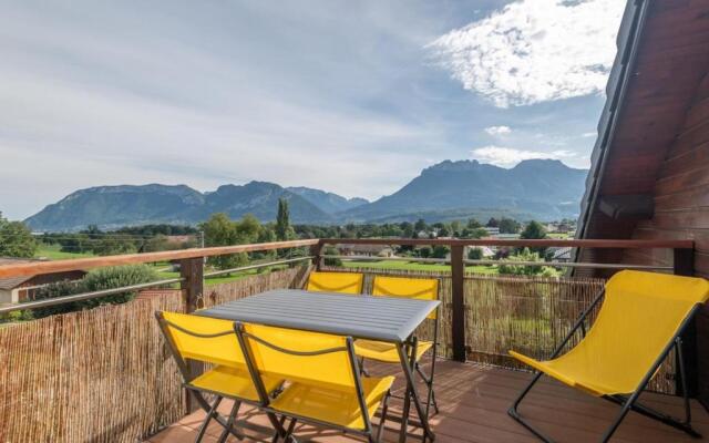 Apartment for 4 people 12 minutes from Annecy