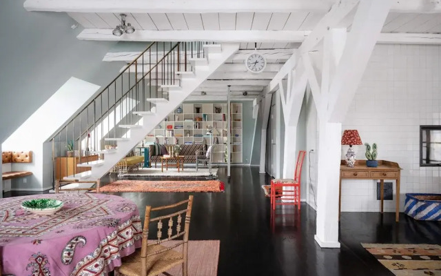 The Apartment Upstairs Canal Penthouse in Copenhagen