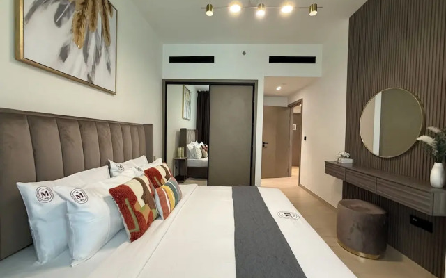 Manzil-1BR in JVC with Pool View