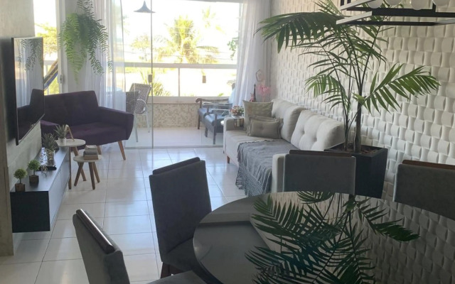 Apartamento em Caraguatatuba em Frente a Praia para 9 pessoas