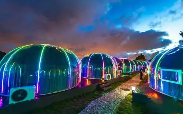 Clouds on the Huanxi Campground