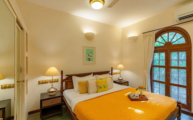 Loto Bianco by Hireavilla -4br w Pvt Pool Siolim