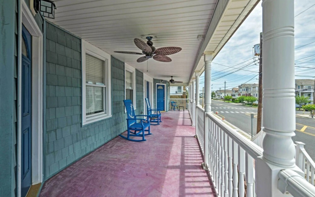 Seaside Wildwood Haven: Walk to Boardwalk/beach!