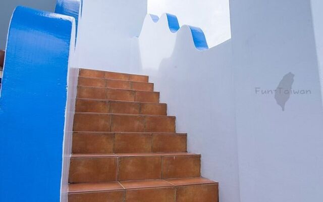 Blue and White Holiday B&B
