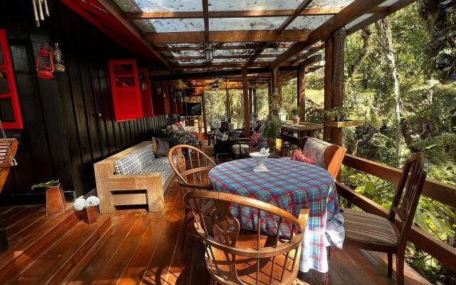 Chalé rústico e privativo em Campos do Jordão