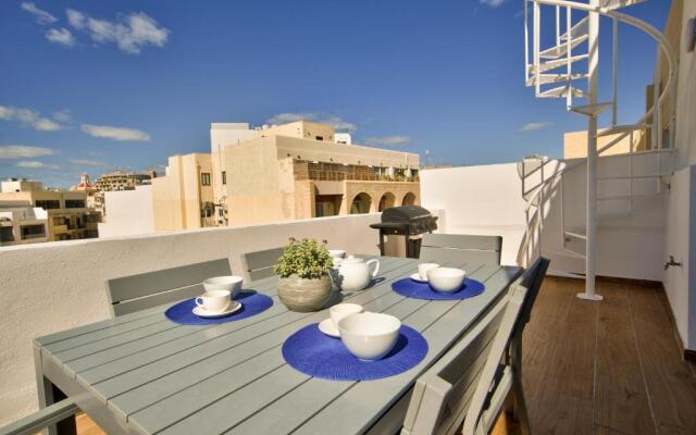 Tower Road Central Sliema Modern Apartments and Duplex Penthouse by ShortletsMalta