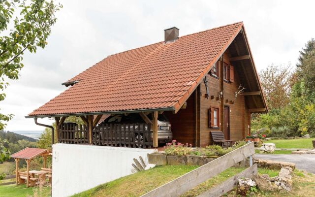 Holzferienhaus in Hinterrod mit Sauna