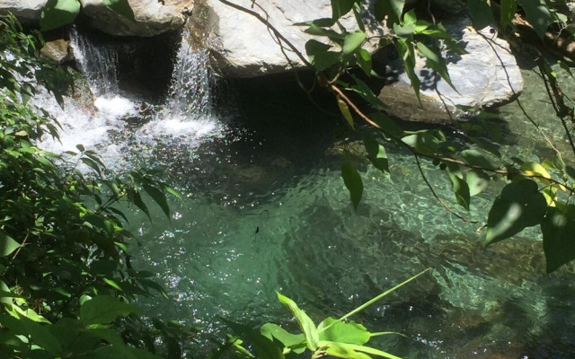 River and Waterfall Retreat Lodge