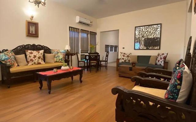 Villa Samaara1 on Candolim Main Road pool facing