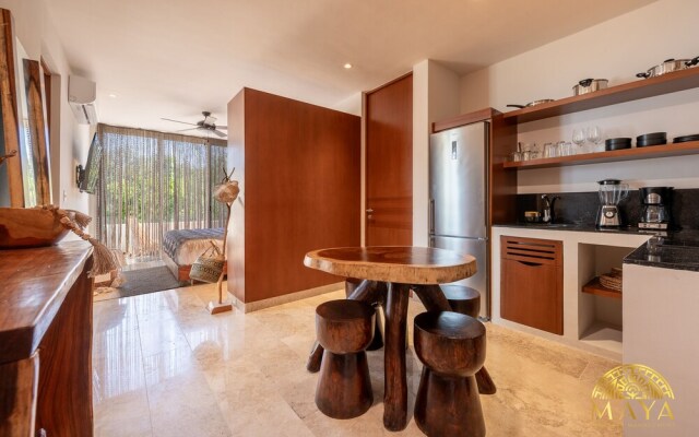 NHOA 302B Lux 1BR Condo Top Jungle View Aldea Zama