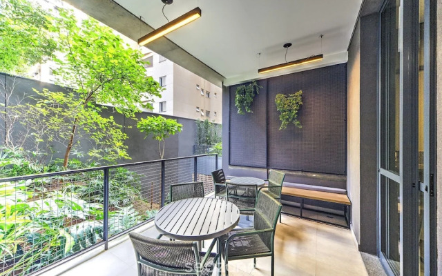 Studio With Balcony 100m From Puc-pompeia Puq0208