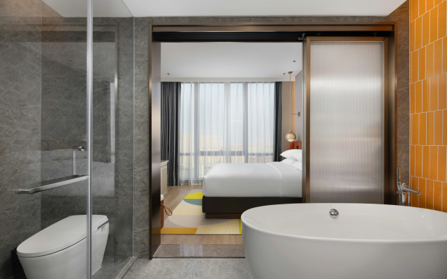 HOME2 SUITES BY HILTON Jingjiang Binjiang New Town – Guest Rooms – Taizhou