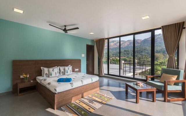 SaffronStays Mountain Aer, Karjat