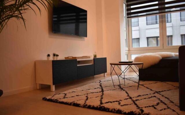 Vernieuwd appartement op 200m van de zee