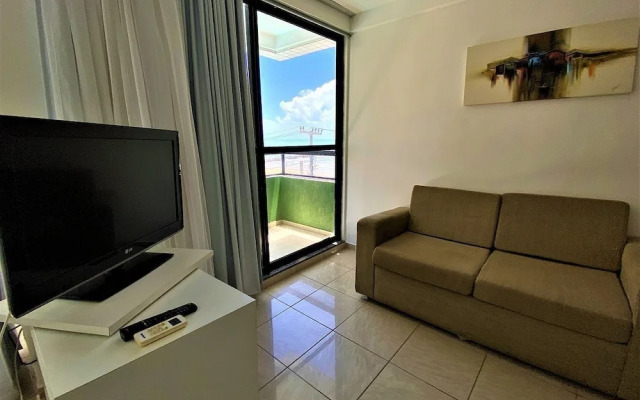 Apartamento na Praia de Areia Preta