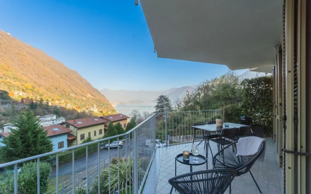 We Lake Como in Argegno