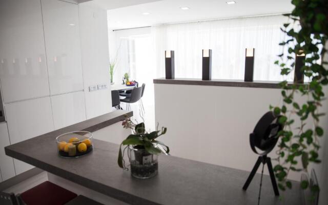 Spacious 200 sq.m. penthouse with sea view terraces