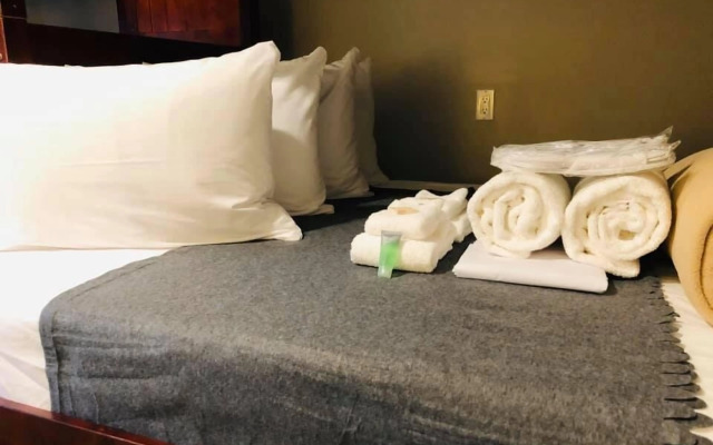 Oberge Inn  Riverside guest room in Val-David village with free parking