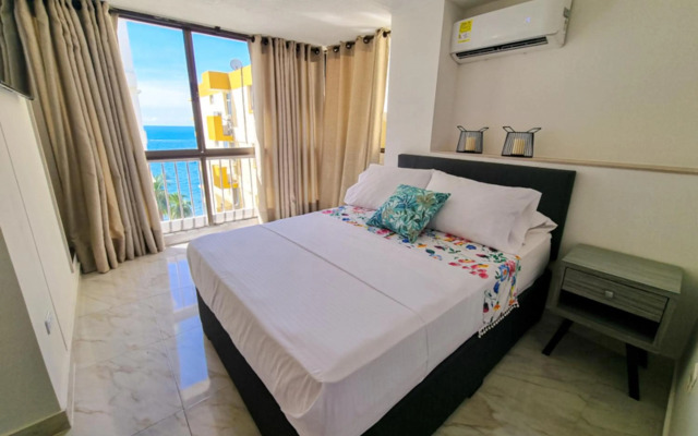 Apartamento Frente al Mar de 3 habitaciones Rodadero - Bedviajes