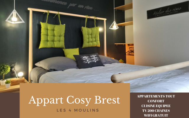 Appart Cosy Brest Les 4 Moulins