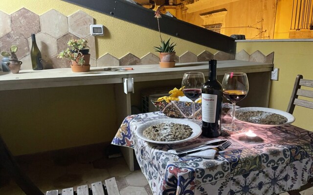 Ragusa exclusive flat with terrace and barbecue