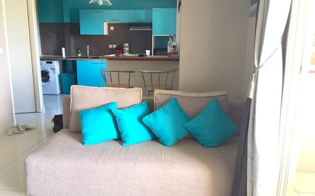 Apartment With one Bedroom in Le Gosier, With Wonderful sea View, Furn